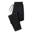 thumbnail image 1 of Straight Leg Sweatpants for Women Winter Fleece Lined with Zipper Pockets, 1 of 6