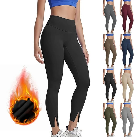 Straight Leg Yoga Pants for Women Long Solid Color Hip Lift Fitness High Waist Elastic Exercise Yoga Pants