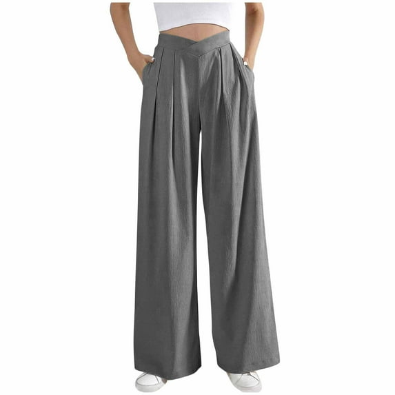 Straight Leg Yoga Pants for Women Pans De Mujer Womens Black Work Pants Women's Pull On Pants Dress Pants Womens Womens Tummy Control Pants