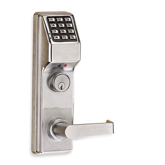 Straight Lever with Trilogy Exit Trim for Von Duprin 99 Satin, Chrome