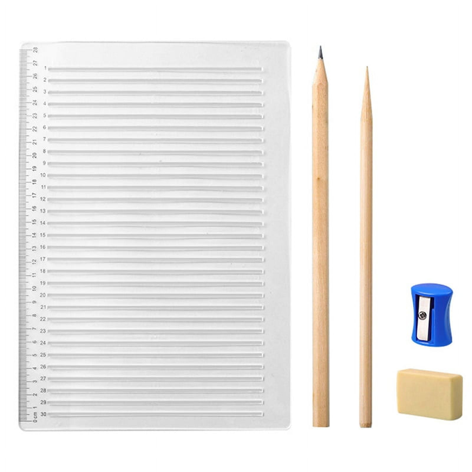 Straight Line Drawing Stencil Template Calligraphy Stencil Measuring