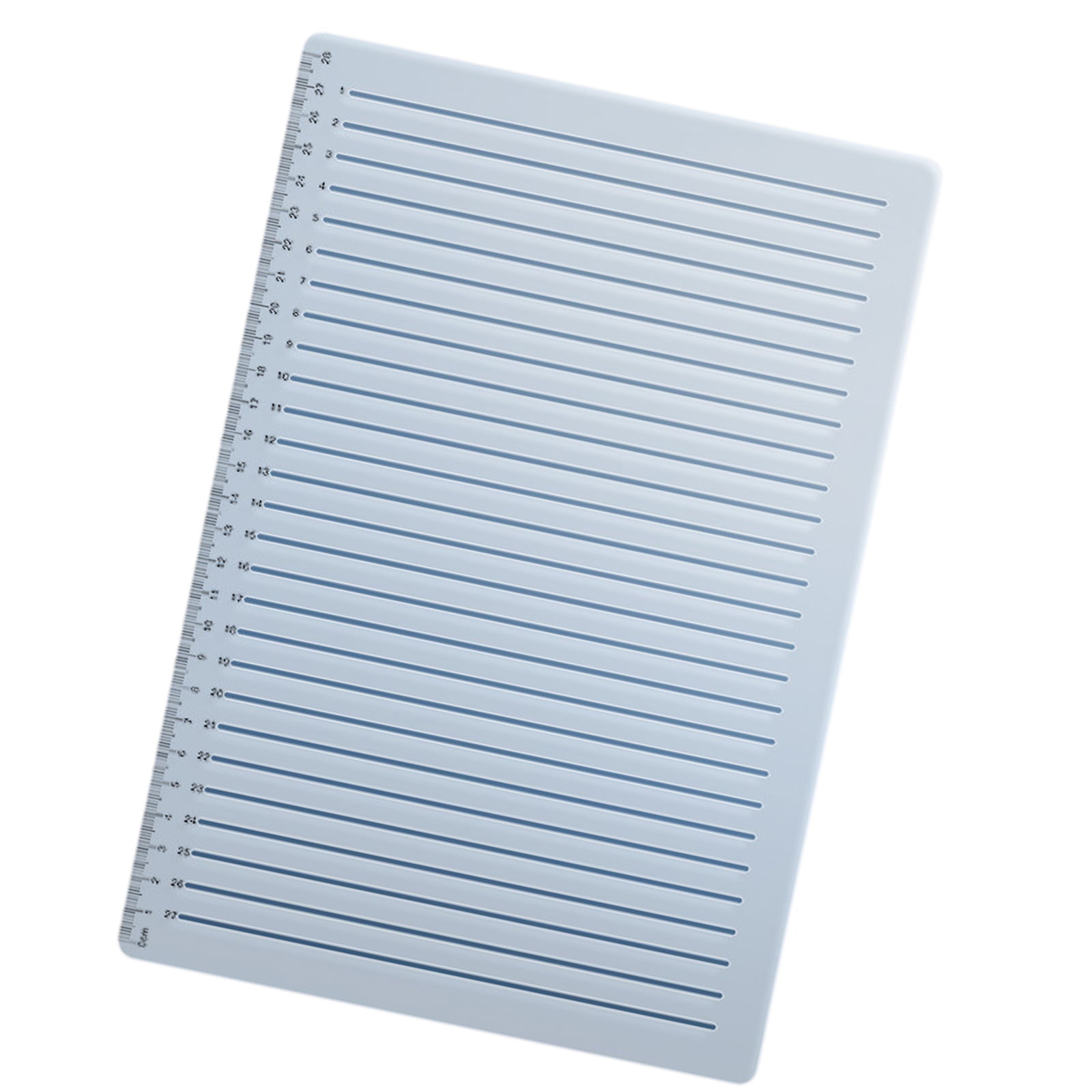 Straight Lines Stencil Template College Ruled Scale Writing Lines ...