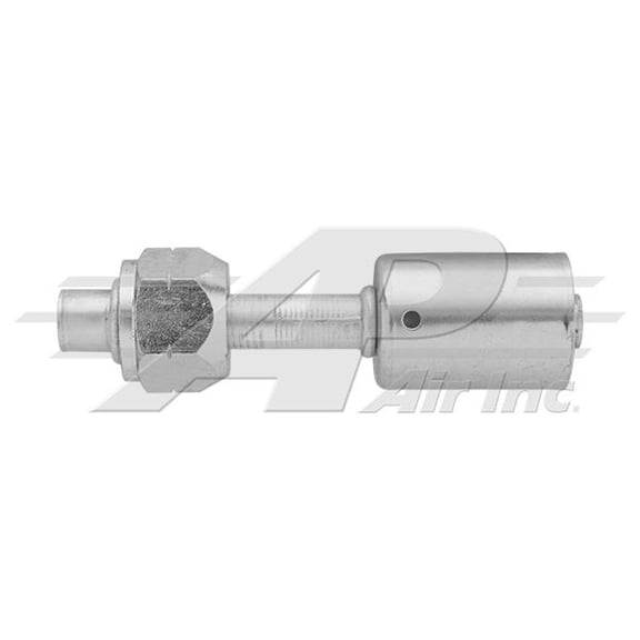 Straight Metric M14 x 1.5 Thread, Female O-Ring with 7.5mm Pilot, For #6 Standard Diameter Hose