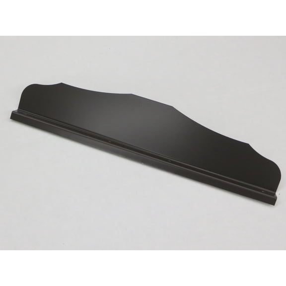 Straight Ornamental Gutter Valley Splash Guard MUSKET BROWN - 3 ct