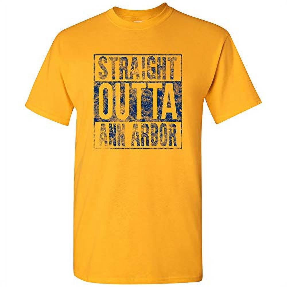 UGP Straight Outta Chicago Youth T-Shirt - X-Large Navy, 100% Cotton Basic Tee - View #6