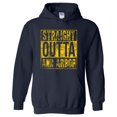 thumbnail image 1 of Straight Outta Ann Arbor - Michigan Football Basketball Hometown Pride Hoodie - X-Large - Navy, 1 of 6