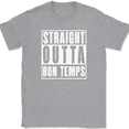 thumbnail image 1 of Straight Outta Bon Temps T-Shirt Tee Funny TV Show Humor - Heather Grey, XL, 1 of 1