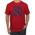thumbnail image 1 of Straight Outta Boston BOS Fan | Fantasy Baseball Fans | Mens Sports Graphic T-Shirt, Red, Small, 1 of 4