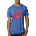 thumbnail image 1 of Straight Outta Buffalo BUF Fan | Fantasy Football | Mens Sports Premium Tri Blend T-Shirt, Vintage Royal, Large, 1 of 4