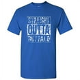 thumbnail image 1 of Straight Outta Buffalo T-Shirt - 2X-Large - Royal, 1 of 6