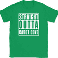 thumbnail image 1 of Straight Outta Cabot Cove T-Shirt Tee Funny TV Show Humor - Green, XL, 1 of 1