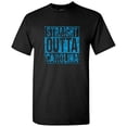 thumbnail image 1 of Straight Outta Carolina T Shirt - Small - Black, 1 of 6