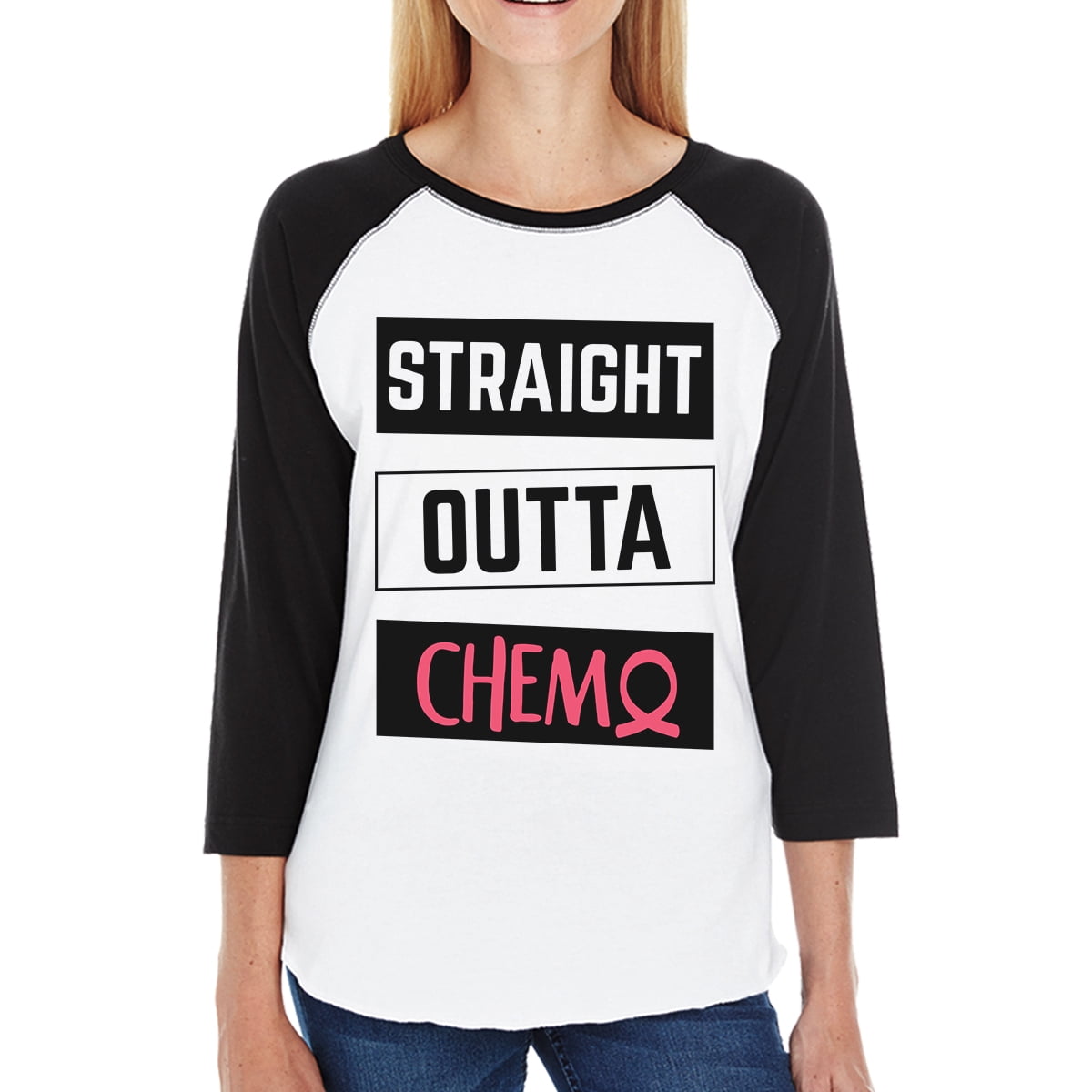 Straight Outta Chemo Womens Black Muscle Tee Shirt Sleeveless Top