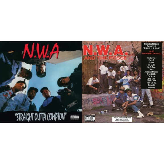 Straight Outta Compton & N.W.A. & The Posse (180G) [LP Vinyl Bundle]