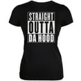 thumbnail image 1 of Straight Outta Da Hood Black Juniors Soft T-Shirt - 2X-Large, 1 of 1