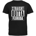 thumbnail image 1 of Straight Outta Florida Black Adult T-Shirt - Large, 1 of 1