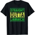 thumbnail image 1 of Straight Outta Jamaica Caribbean Party T-Shirt, 1 of 3