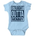 thumbnail image 1 of Straight Outta Mommy Hip Hop Romper Boys or Girls Infant Baby Brisco Brands 24M, 1 of 7