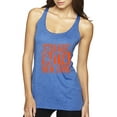 thumbnail image 1 of Straight Outta New York NYM Fan | Fantasy Baseball Fans | Womens Sports Premium Tri-Blend Racerback Tank Top, Vintage Royal, X-Large, 1 of 4