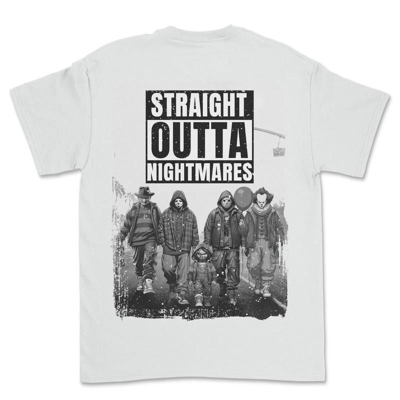 Straight Outta Nightmares Scary Horror ?Costumes Halloween Unisex