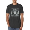 thumbnail image 1 of Straight Outta Oakland Oak Fan | Fantasy Football | Mens Sports Premium Tri Blend T-Shirt, Vintage Black, Large, 1 of 4