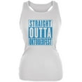 thumbnail image 1 of Straight Outta Oktoberfest Juniors Soft Tank Top White 2XL, 1 of 1