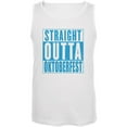 thumbnail image 1 of Straight Outta Oktoberfest Mens Tank Top White 2XL, 1 of 1