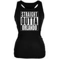 thumbnail image 1 of Straight Outta Orlando Black Juniors Soft Tank Top - Large, 1 of 1