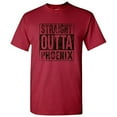 thumbnail image 1 of Straight Outta Phoenix T-Shirt - Small - Cardinal Red, 1 of 6