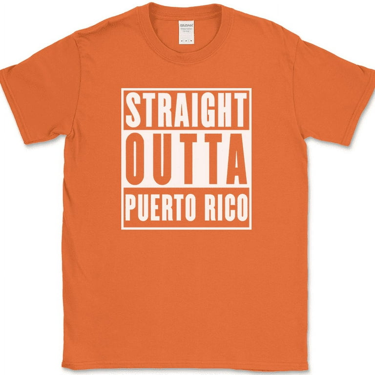 Puerto Rico T-Shirt - Straight Outta Puerto Rico Shirt Puerto Rico T-Shirt - Straight Outta Puerto Rico Shirt