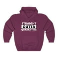 thumbnail image 1 of Straight Outta Quarantine Unisex Heavy Blend™ Hooded Sweatshirt, 1 of 7