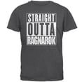 thumbnail image 1 of Straight Outta Ragnarok Viking Mens T Shirt Dark Heather 4X-LG, 1 of 1