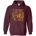 thumbnail image 1 of Straight Outta San Francisco - California Football Hometown Pride Hoodie - X-Large - Maroon, 1 of 6