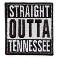 thumbnail image 1 of Straight Outta Tennessee Patch Embroidered Iron On, 1 of 2