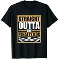 thumbnail image 1 of Straight Outta The Penalty Box Ice Hockey Player T-Shirt, 1 of 4