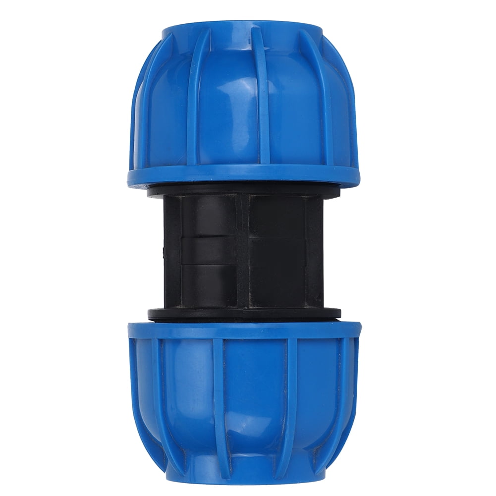 Straight Pipe Adapter Water Pipe Connector Fittings PE Plastic Straight ...