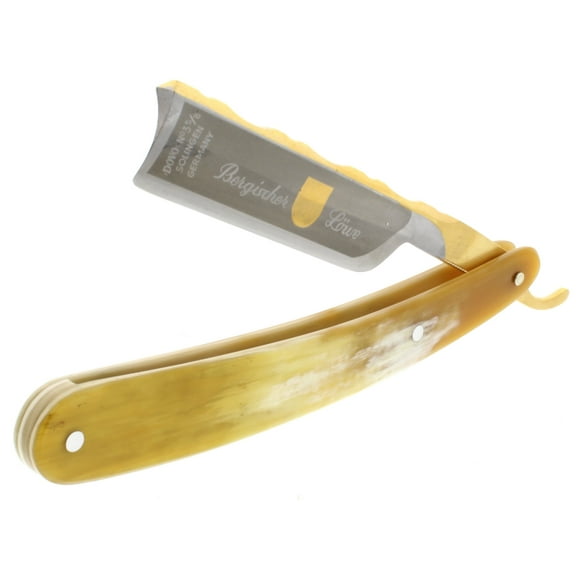 Straight Razor Horn Handle