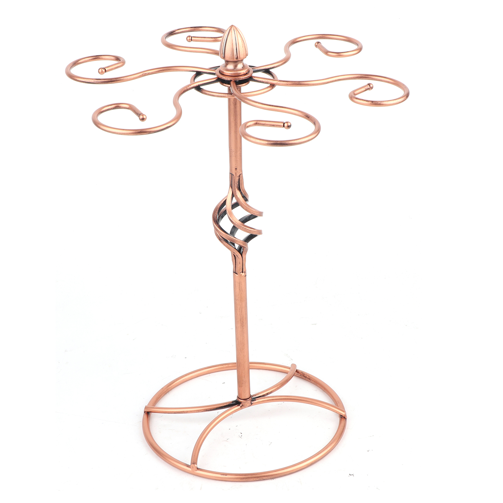 Straight Retro Style Wine Glass Rack Holder Cup Hanging Shelf Organizer