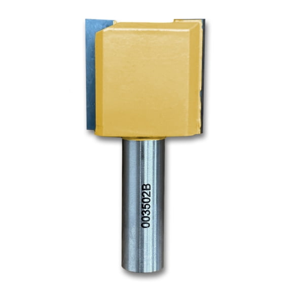 Straight Router Bit-Two Flute Woodworking Tool 1-3/8CD,1-1/4CL,2-7/8OL,1/2SH