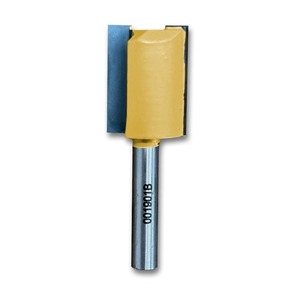 Straight Router Bit-Two Flute Woodworking Tool 3/4CD,1CL,2-1/4OL,1/4SH
