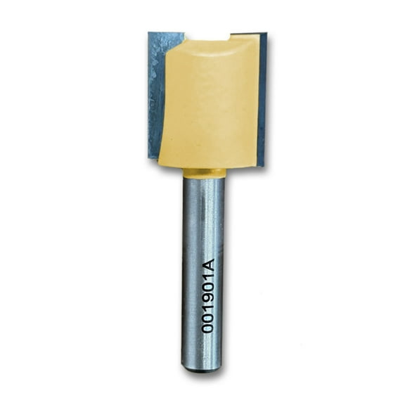 Straight Router Bit-Two Flute Woodworking Tool 3/4CD,3/4CL,2OL,1/4SH