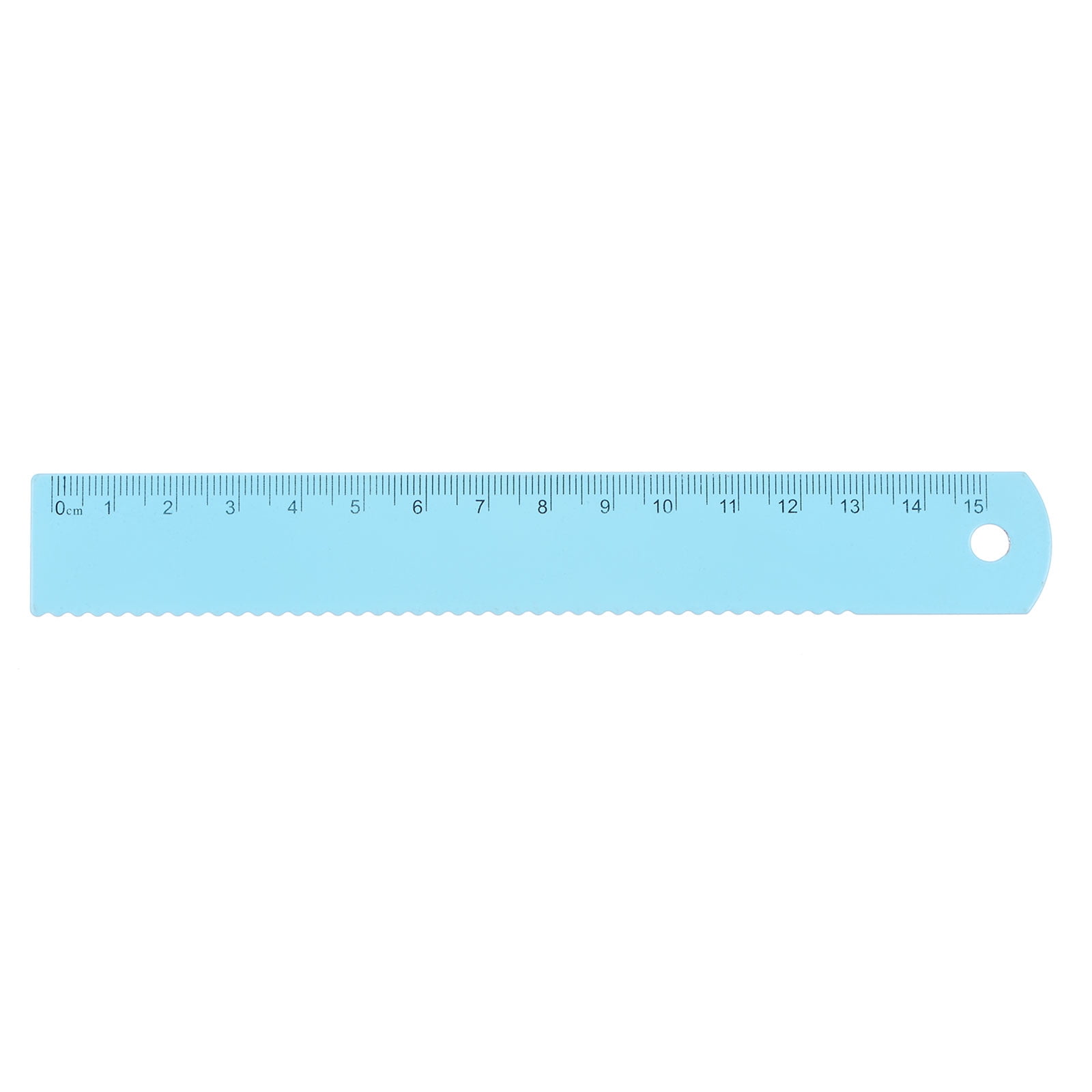 6 Inch / 15cm Rulers Shatter Resistant Pack of 5 Pastel Colours