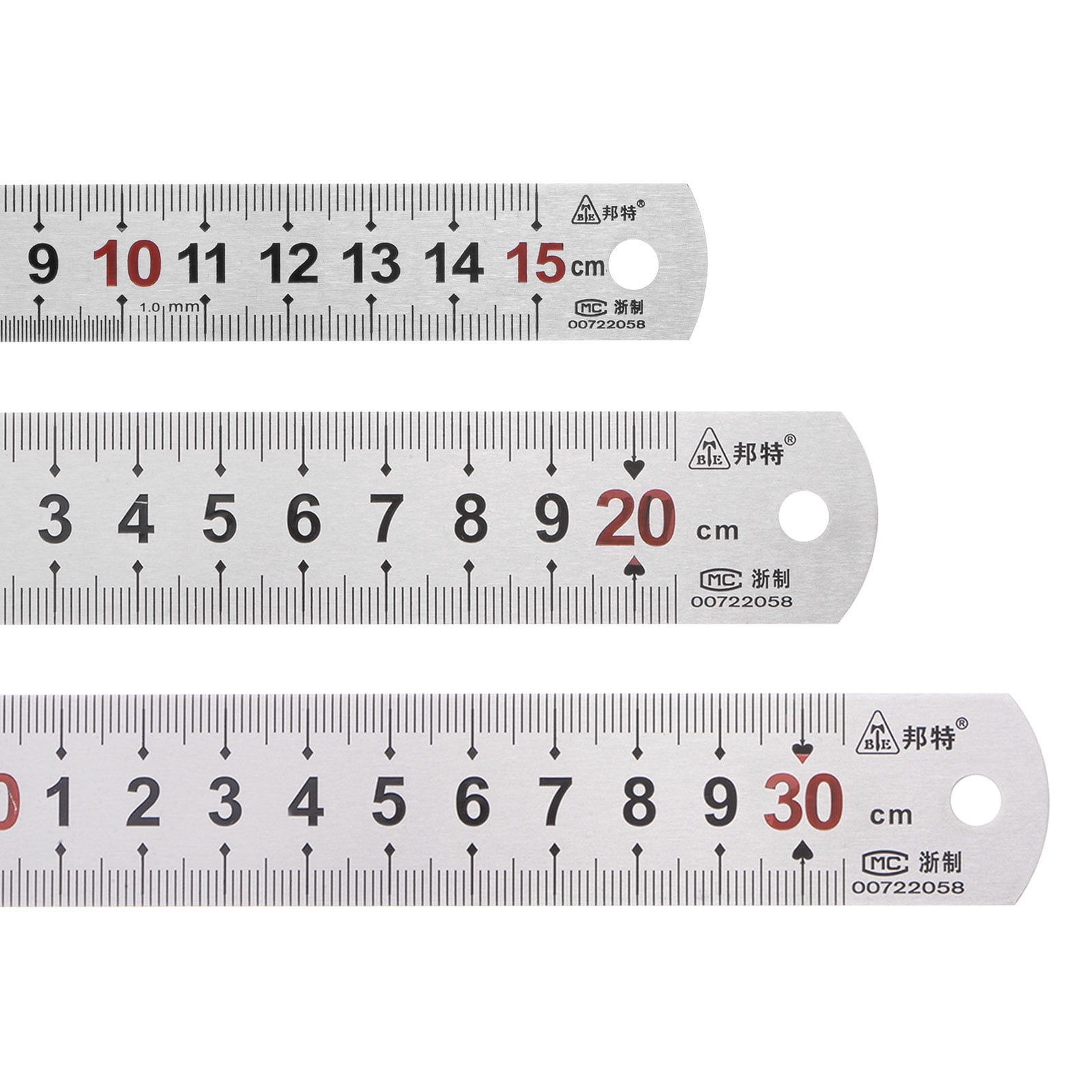 Kozecal Acrylic Sewing Ruler,Clear Ruler,Sewing Ruler Clear Scale  Transparent Durable Acrylic Highly Accurate Flexible Wide Application Clear  Ruler