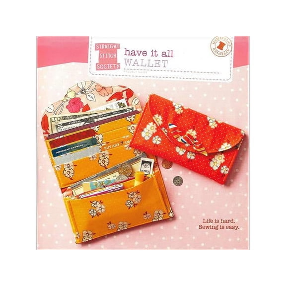 Straight Stitch Have It All Wallet Ptrn