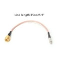 thumbnail image 1 of ✪ Straight TS9 Female Jack To SMA Male Plug RG316 Coaxial Pigtail Cable Assembly Extension Cables, 1 of 6