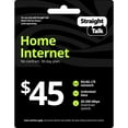 thumbnail image 1 of Straight Talk $45 Home Internet Unlimited Data No-Contract 30-Day Plan e-PIN Top Up (Email Delivery), 1 of 7