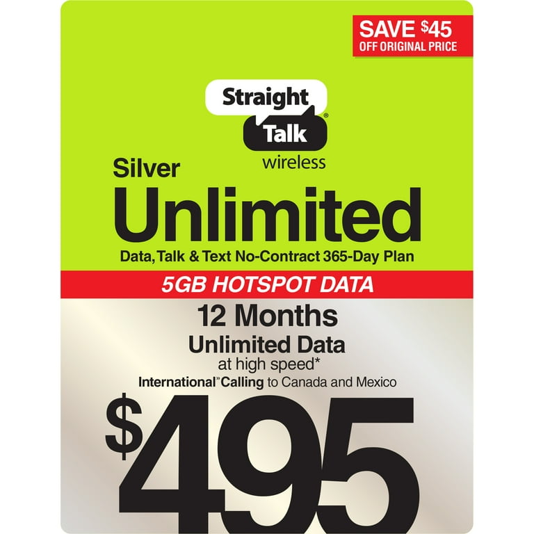 Straight Talk Home Internet Unlimited Data No-Contract 30-Day Plan e-PIN Top Up (Email Delivery)