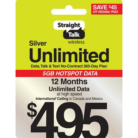 Straight Talk $495 Year Plan