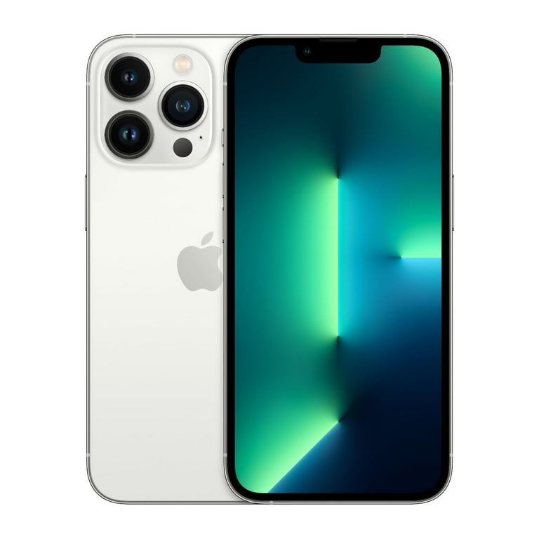 Straight Talk Apple iPhone 13 Pro, 128GB, Silver- Prepaid Straight Talk Apple iPhone 13 Pro, 128GB, Silver- Prepaid