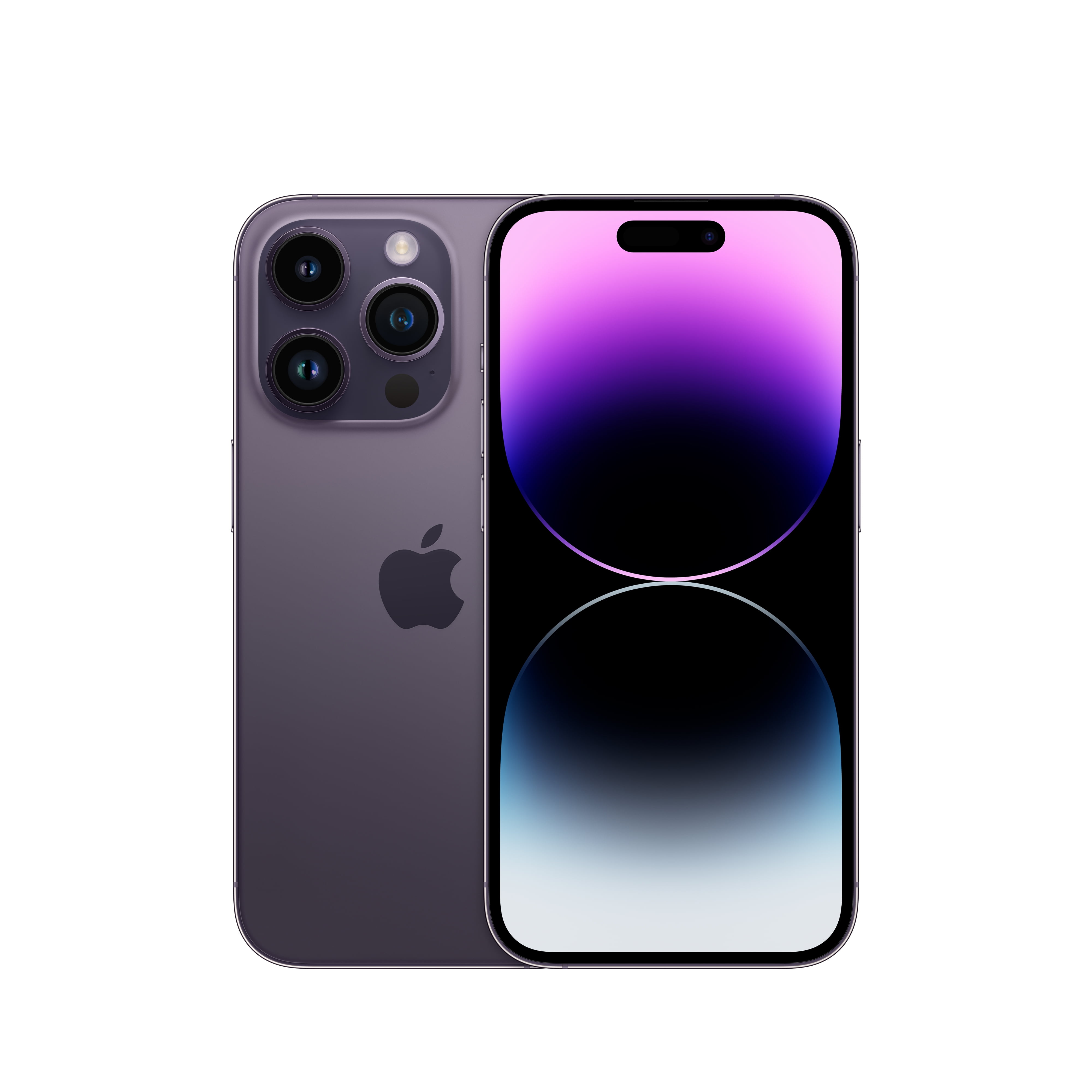 Straight Talk Apple iPhone 14 Pro, 128GB, Purple- Prepaid